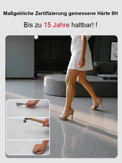 Epoxy colored sand floor paint❤️Anti-slip, mildew-proof, with a durability of more than 15 years