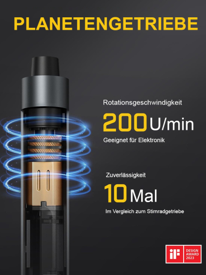 32 Arten von Bohrern für verschiedene Haushaltsgeräte und elektronische Geräte, mit eingebautem Lithium-Akku und integriertem Aufbewahrungskoffer, damit nichts verloren geht. 🔩🔧📦