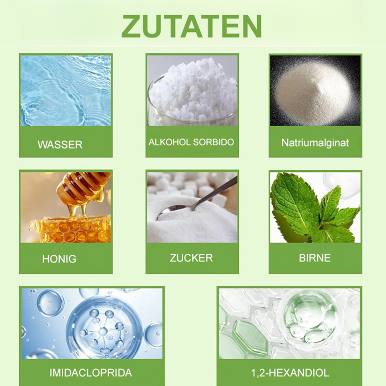 EU REACH und deutsches Blauer Engel-Sicherheitszertifikat, sicher und umweltfreundlich, tötet 99 % der Kakerlaken in 12 Stunden