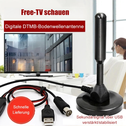HD-Digital-TV-Antenne, Tausende von HD-Programmkanälen für immer kostenlos ansehen, 50 % Rabatt für eine begrenzte Zeit, 10 Jahre Garantie