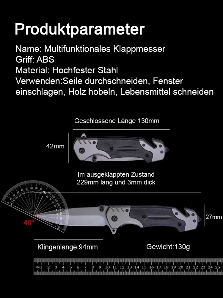 Jedes Messer wird in einer hochqualifizierten Werkstatt in Solingen handgefertigt und bleibt auch nach dem Spalten von 1000 Stücken Hartholz scharf.