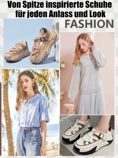Hochwertige, modische Sandalen, die die Körpergröße erhöhen, weiche und bequeme Sohlen, Obermaterial aus italienischem Kalbsleder, rutschfest und langlebig