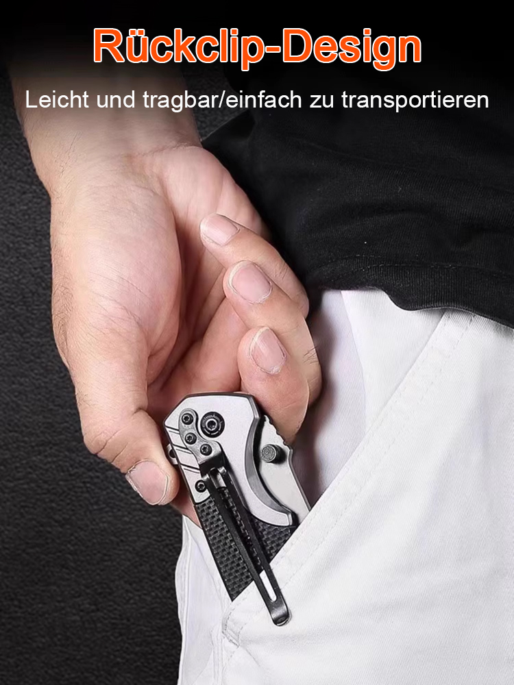 Jedes Messer wird in einer hochqualifizierten Werkstatt in Solingen handgefertigt und bleibt auch nach dem Spalten von 1000 Stücken Hartholz scharf.