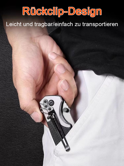 Jedes Messer wird in einer hochqualifizierten Werkstatt in Solingen handgefertigt und bleibt auch nach dem Spalten von 1000 Stücken Hartholz scharf.