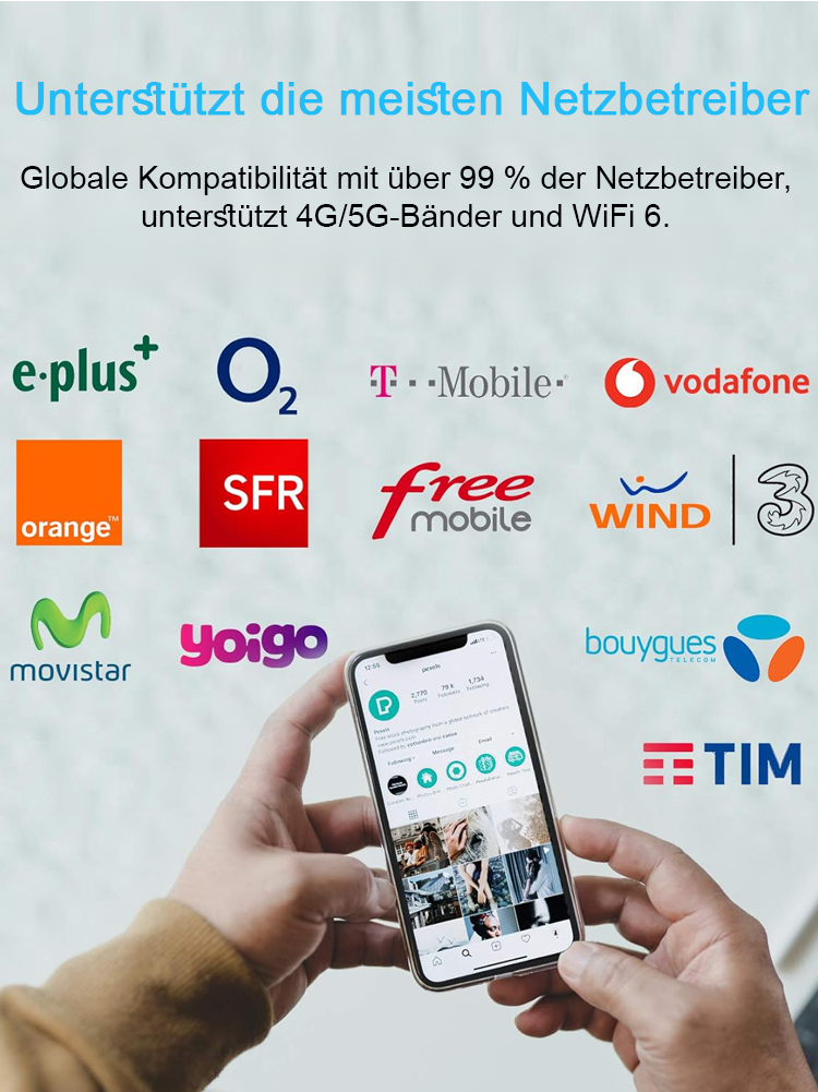 [Reichweite 200 Meter, durchschnittliche Netzwerkgeschwindigkeit 1,5 Gbit/s] Tragbares Pocket-WLAN