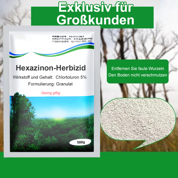 12 Stunden, um hartnäckiges Unkraut schnell zu vernichten 🌿💥. Vernichtungsrate von bis zu 98% und 100% biologisch abbaubar ♻️!