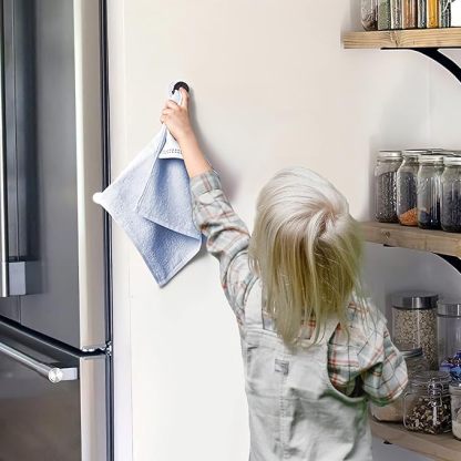 Dreamark Handtuchhalter Küche Küchenhandtuchhalter ohne Bohren Geschirrtuchhalter zum Einhängen Spültuchhalter Ideal für Badzimmer Küche Aufbewahrung & Organisation (3 Stücke, Super Klebrig)