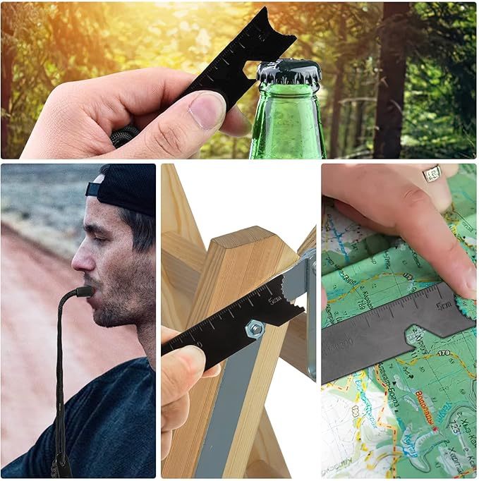 Feuerstahl Outdoor mit Paracord Griff, Feuerstahl XXL, Feuerstein Survival Set, Ferro Rod, Magnesium Feuerstarter, Feuerstab Outdoor, Feuereisen mit Feuerstein, Feueranzünder Set für Bushcraft/Camping