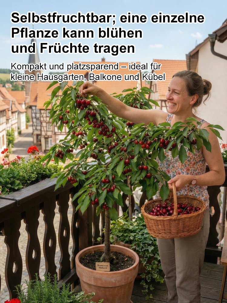 🍒 Bio-Kirschbaum | Ernte schon im ersten Jahr ✅