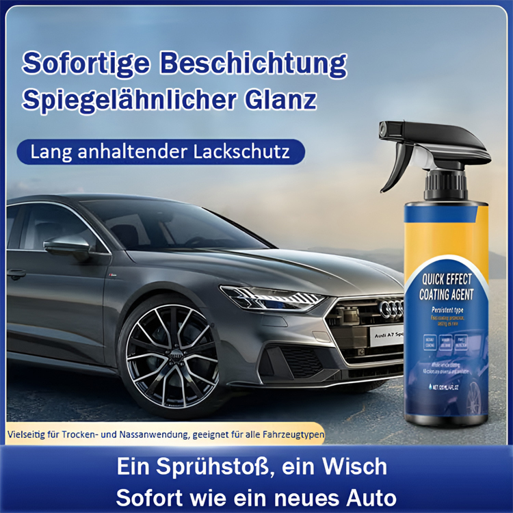 Die neueste Beschichtungstechnologie der NASA muss nur einmal aufgesprüht werden, um den Autolack acht Monate lang glatt und glänzend zu halten, ohne in die Autowaschanlage gehen zu müssen, ohne Schmutz