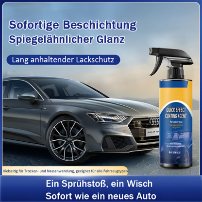 Die neueste Beschichtungstechnologie der NASA muss nur einmal aufgesprüht werden, um den Autolack acht Monate lang glatt und glänzend zu halten, ohne in die Autowaschanlage gehen zu müssen, ohne Schmutz