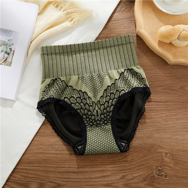 Damen High-Waist Butt Lifting Unterhose mit Engelsflügel