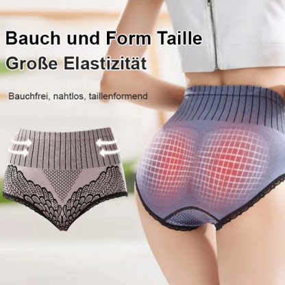 Damen High-Waist Butt Lifting Unterhose mit Engelsflügel