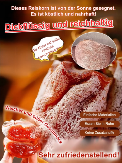Diese prallen, süßen Kaki-Kuchen sind nur 20 Tage im Jahr erhältlich.