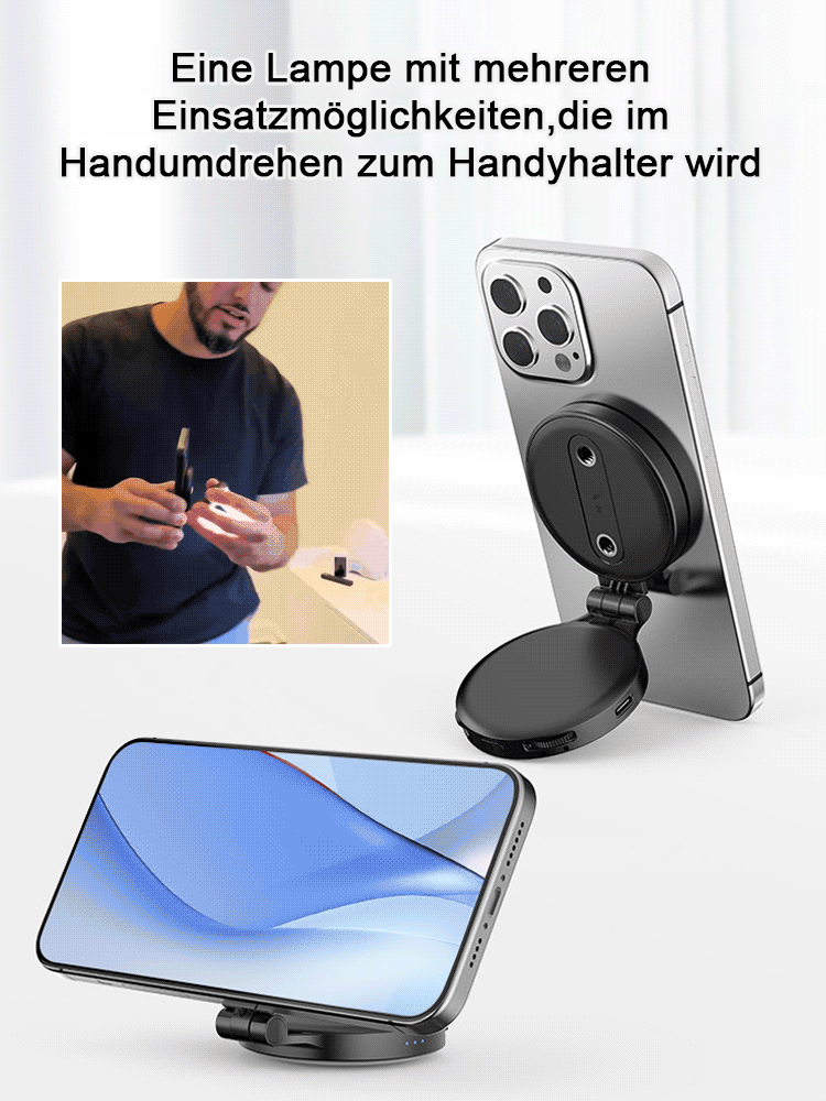 Mit einer langen Akkulaufzeit von 120 Tagen sorgt das Beauty-Fülllicht dafür, dass Sie immer gut aussehen