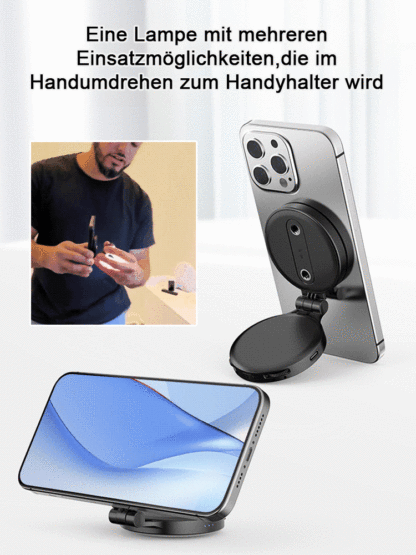 Mit einer langen Akkulaufzeit von 120 Tagen sorgt das Beauty-Fülllicht dafür, dass Sie immer gut aussehen