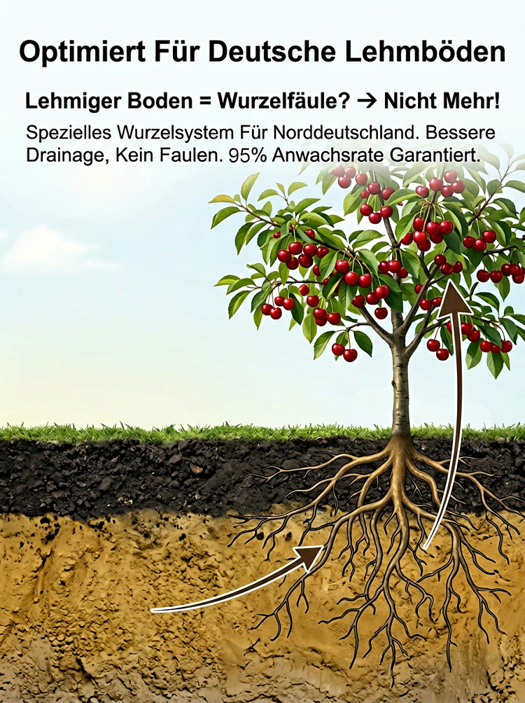 🍒 Bio-Kirschbaum | Ernte schon im ersten Jahr ✅