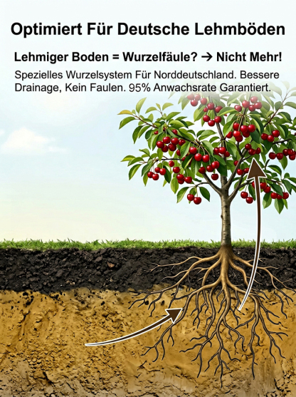 🍒 Bio-Kirschbaum | Ernte schon im ersten Jahr ✅