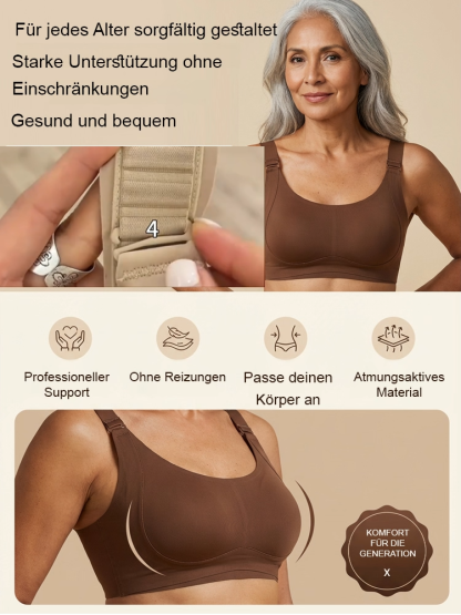 Verstellbarer Minimizer-BH für große Brüste: Stark formend & Herabhängen stoppen