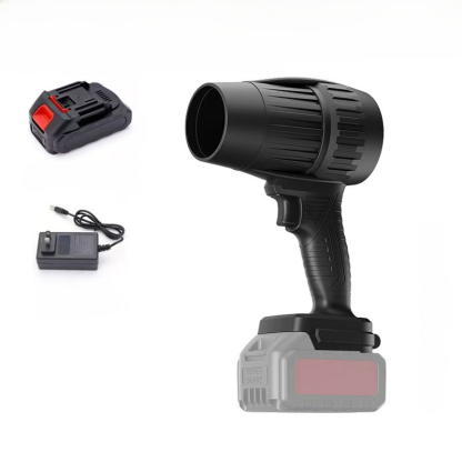 [Kostenlose Testversion] Superstarker Akku-Laubbläser mit einer Hochgeschwindigkeitsrotation von 130.000 Umdrehungen pro Minute, der Staub und Laub im Garten, Schnee auf dem Auto und Staub in den Ritzen im Auto mühelos wegblasen kann.
