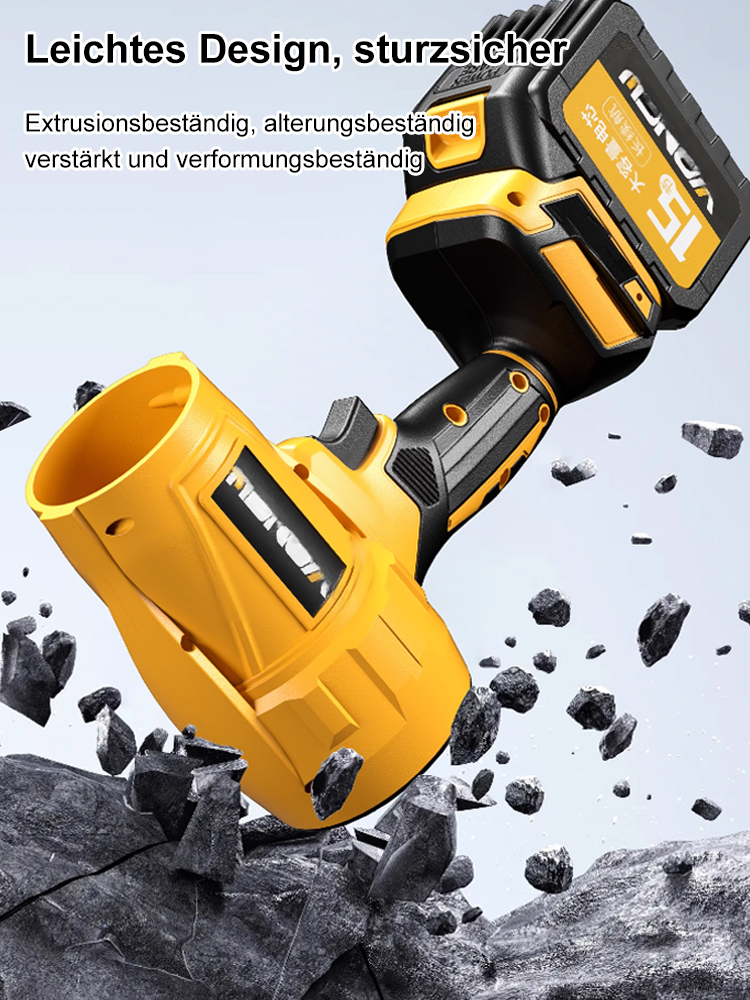 Der neueste bürstenlose Motor aus reinem Kupfer, das gleiche Fluid-Power-Design wie bei der NASA, 100.000 Pa Hochdruckluftvolumen, der Verkaufsschlager auf der Kölner Eisenwarenmesse