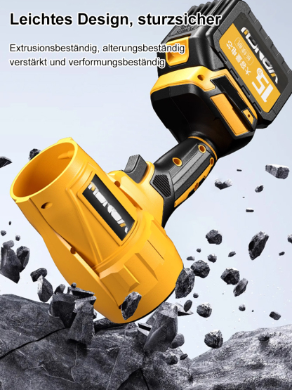 Der neueste bürstenlose Motor aus reinem Kupfer, das gleiche Fluid-Power-Design wie bei der NASA, 100.000 Pa Hochdruckluftvolumen, der Verkaufsschlager auf der Kölner Eisenwarenmesse