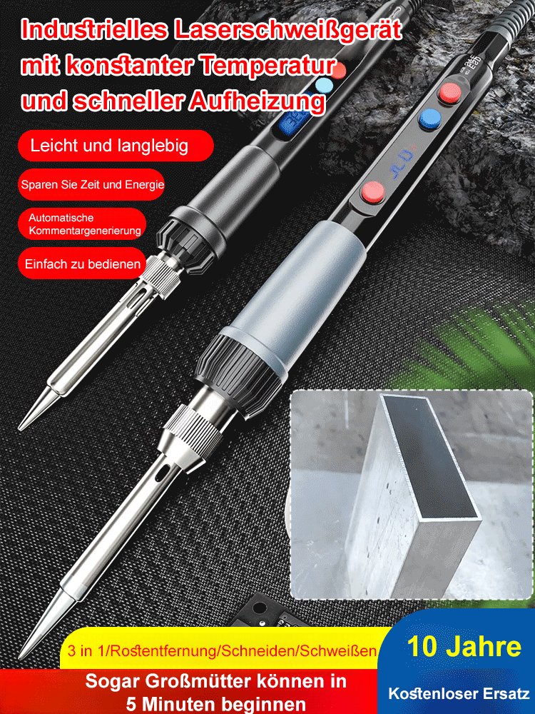 Eine multifunktionale Laser-Schweißstift, die Entrosten, Schneiden und Schweißen integriert. 🔧✨🛠️