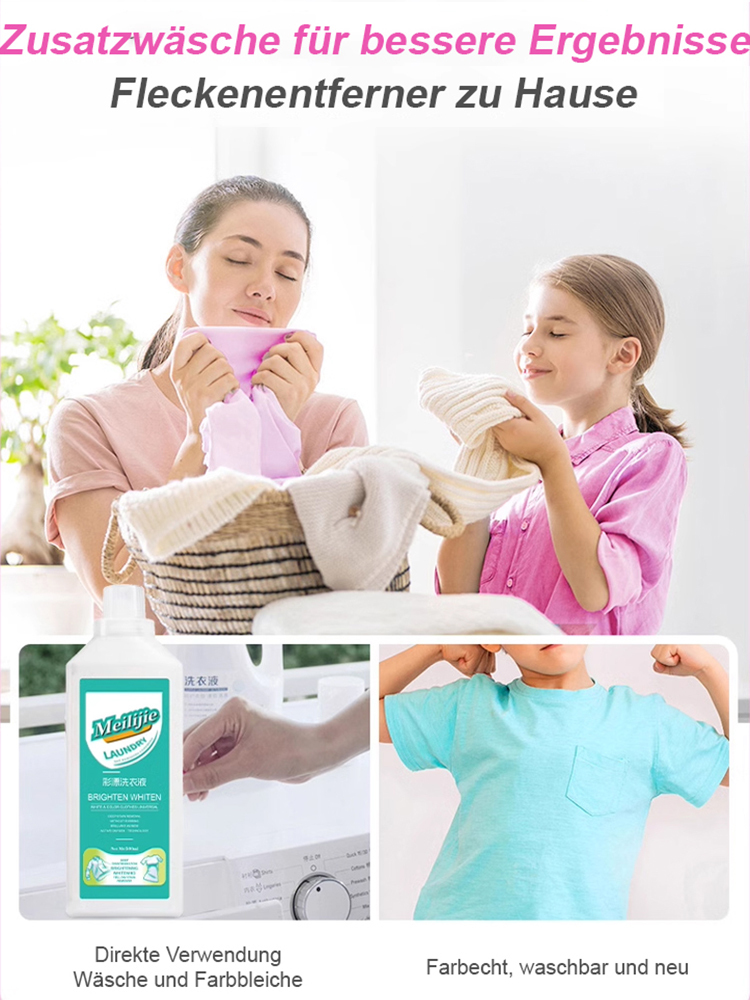 In nur 30 Sekunden werden 99,9% der hartnäckigen Flecken entfernt, ohne die Hände zu verletzen oder Kleidung zu beschädigen. 🧼✨