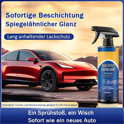 Die neueste Beschichtungstechnologie der NASA muss nur einmal aufgesprüht werden, um den Autolack acht Monate lang glatt und glänzend zu halten, ohne in die Autowaschanlage gehen zu müssen, ohne Schmutz