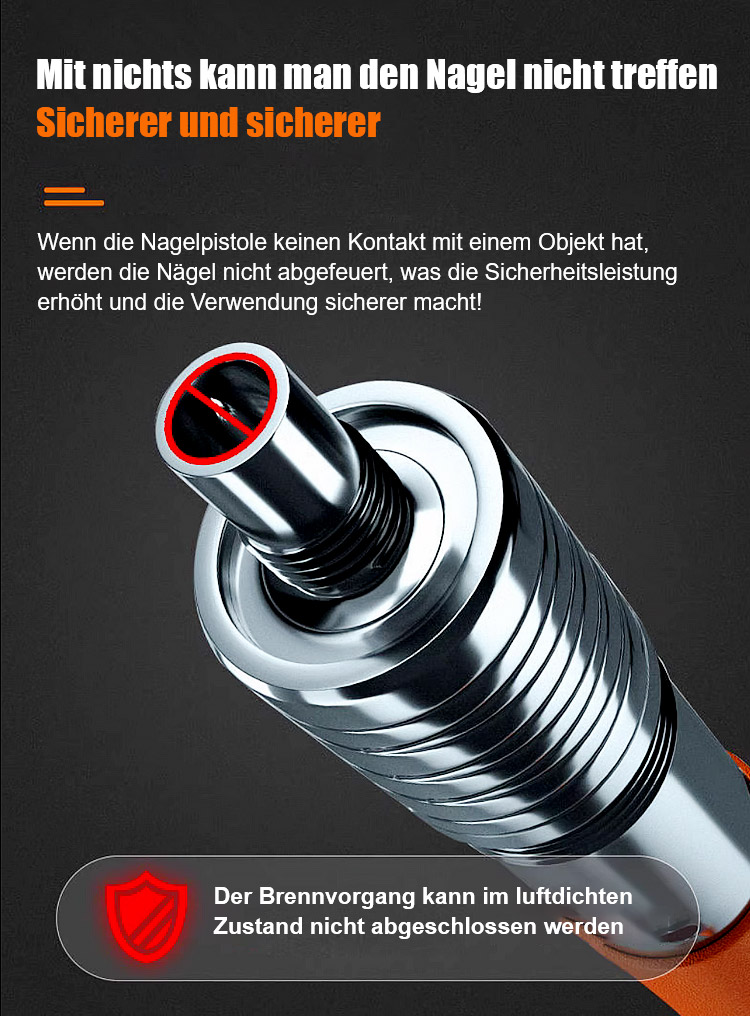 Es wird weder Strom noch ein Gaskompressor benötigt, nur eine einfache Presse reicht aus, um Beton und Stahlplatten problemlos zu durchdringen.⚙️🔩💪