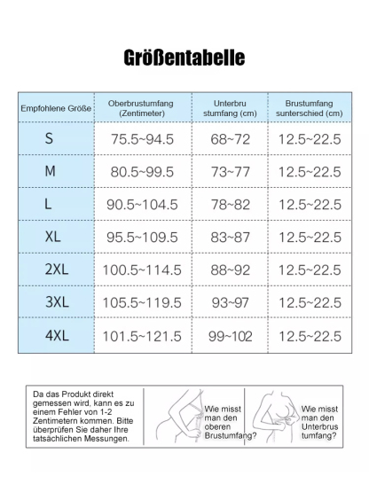 【Großbusiger Exklusiv】Schlankmachender, stoßdämpfender, leichter Sport-BH