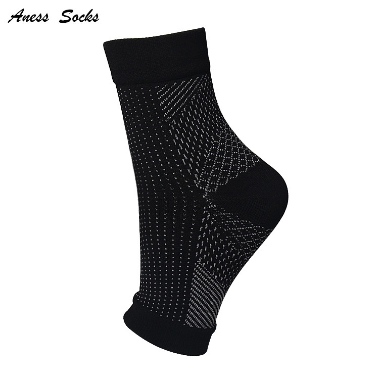 Knöchelhohe Korrektursocken für Krampfadern mit Kupferfaser