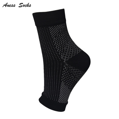 Knöchelhohe Korrektursocken für Krampfadern mit Kupferfaser