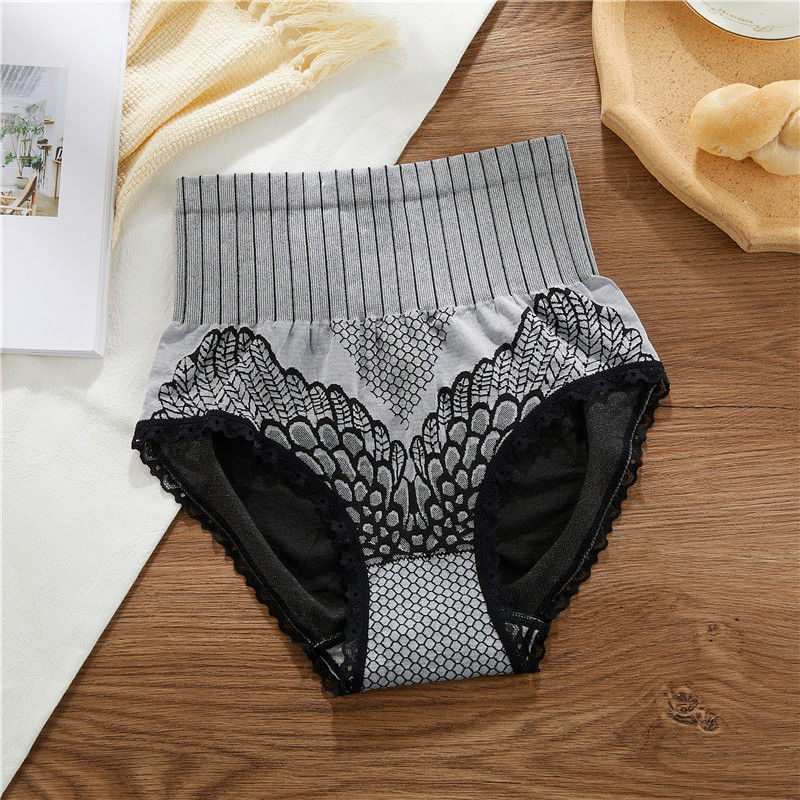 Damen High-Waist Butt Lifting Unterhose mit Engelsflügel
