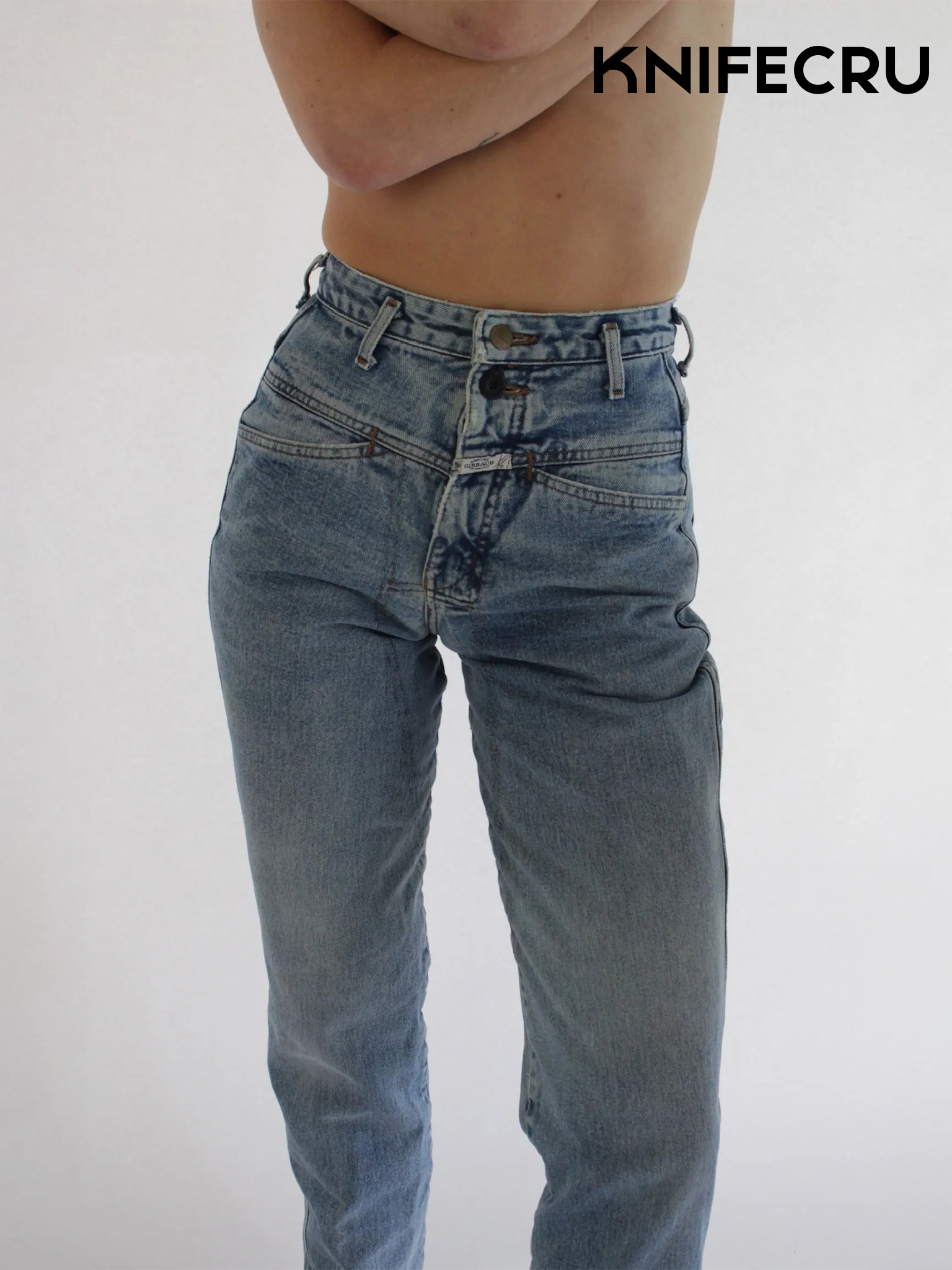 SEAMORCC® Vintage Ultra High Rise Denim