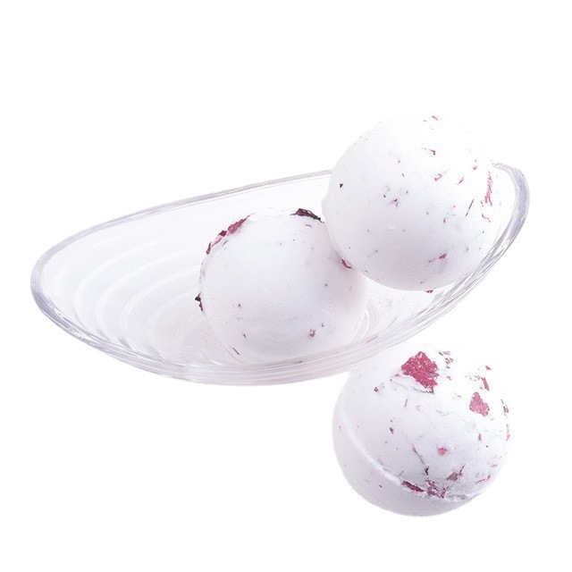 Essential Oil Explosion Ball 100G Solid Color Aromatherapy Bath Salt Spa Bath Bubble Ball-PawDear