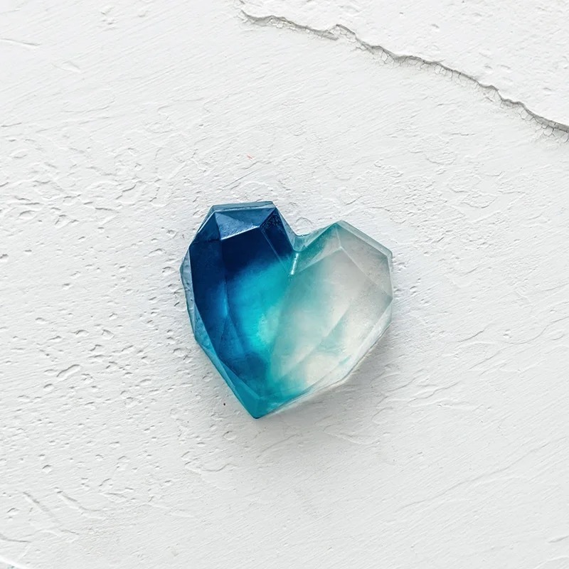 Love Handmade Soap Hand Gift Soap 24K Valentine's Day Gold Foil Soap 50G Wedding Bath Cleaning Love-PawDear