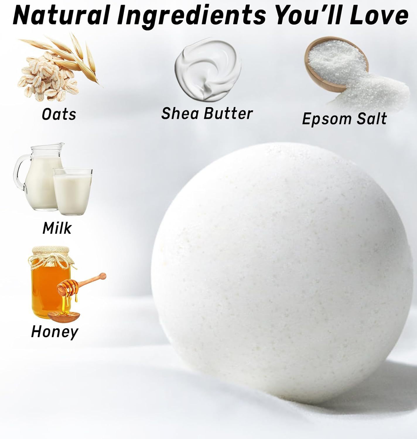 Essential Oil Explosion Ball 100G Solid Color Aromatherapy Bath Salt Spa Bath Bubble Ball-PawDear