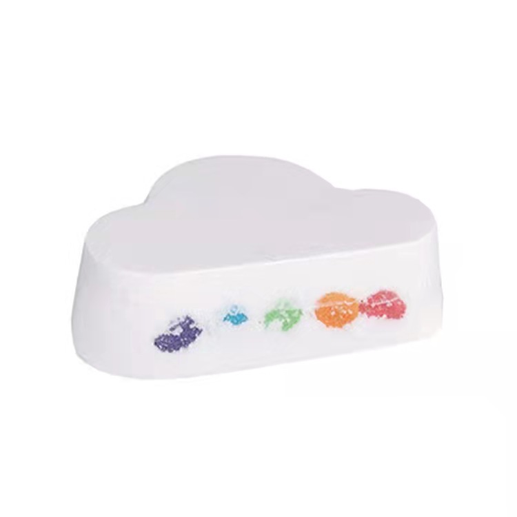 Bath Bomb Cloud Essential Oil Bath Salt Colorful Bath Bath Rainbow Ball Rainbow Bath Salt-PawDear