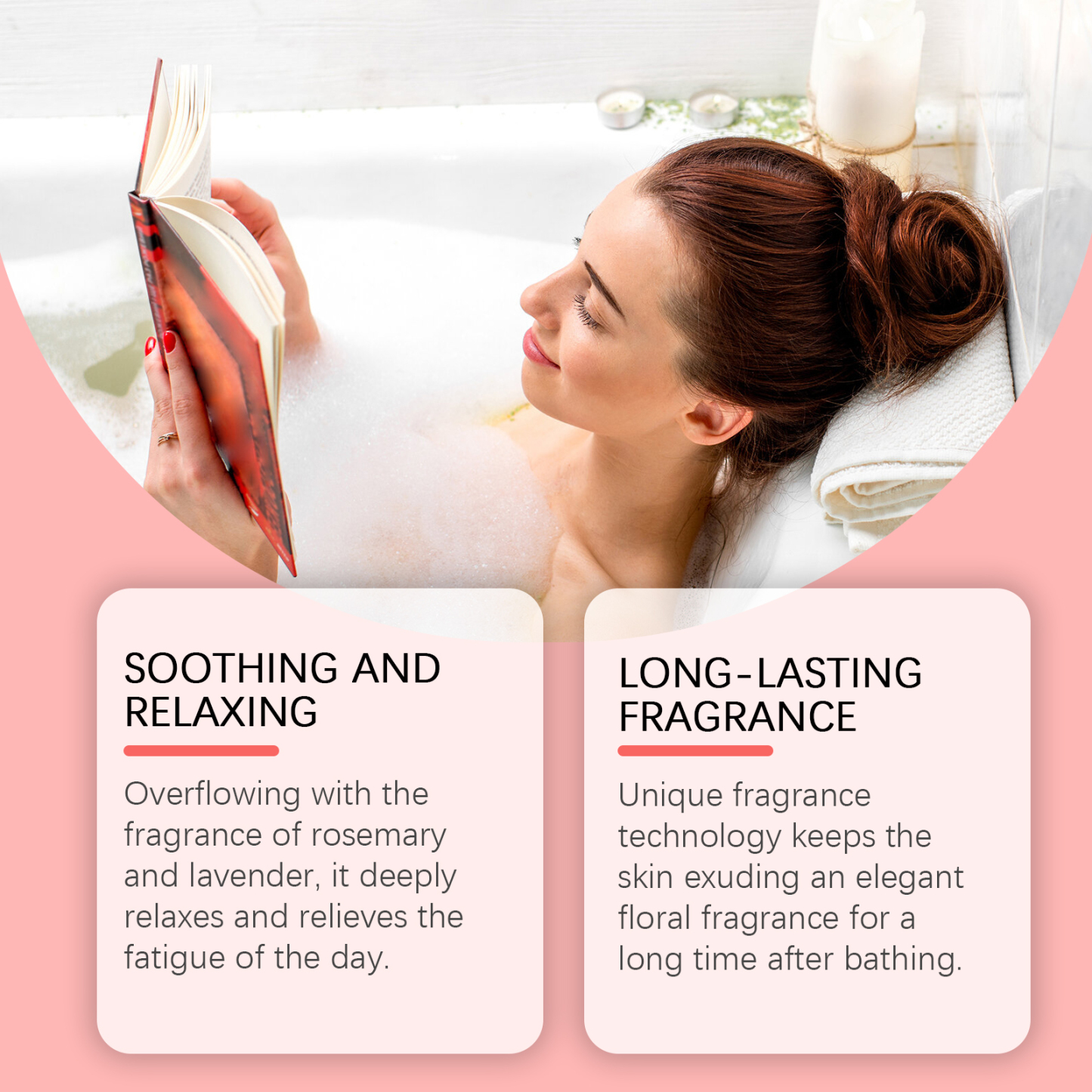 Pawdear Christmas Colorful Bath Ball, Bubble Shower Fragrance Moisturizes Long-Lasting Plant Cleaning Bath Bal-PawDear