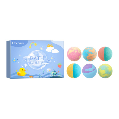 Pawdear Colorful Salt Bath Bal, Floral Shower Fragrance Clean, Moisturizing And Long-Lasting Colorful Bath Ball-PawDear