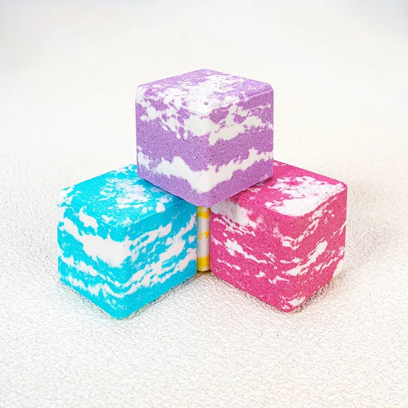 Aromatherapy Shower Piece 80G Square Dried Flower Bath Piece Bath Aromatherapy Sheet Bath Salt-PawDear