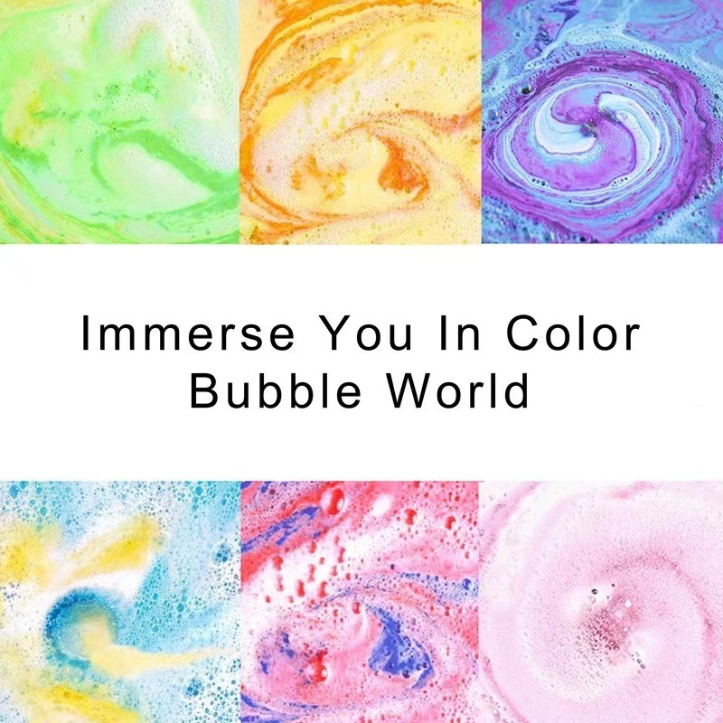 Bath Salt Bubble Bath Bath Salt Fizzer Bathtub Supplies Bath Essential Oil Bath Bombs-PawDear