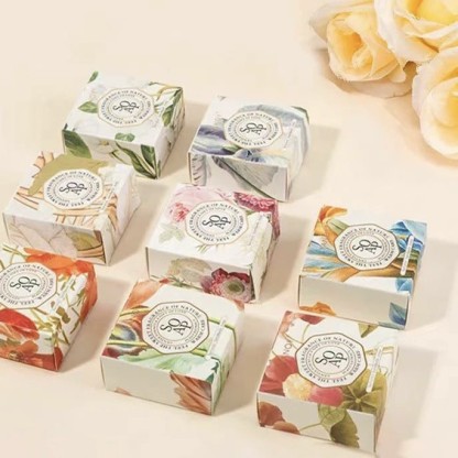 Rose oil soap hand gift handmade soap 60g face washing soap facial soap rose bath soap-PawDear