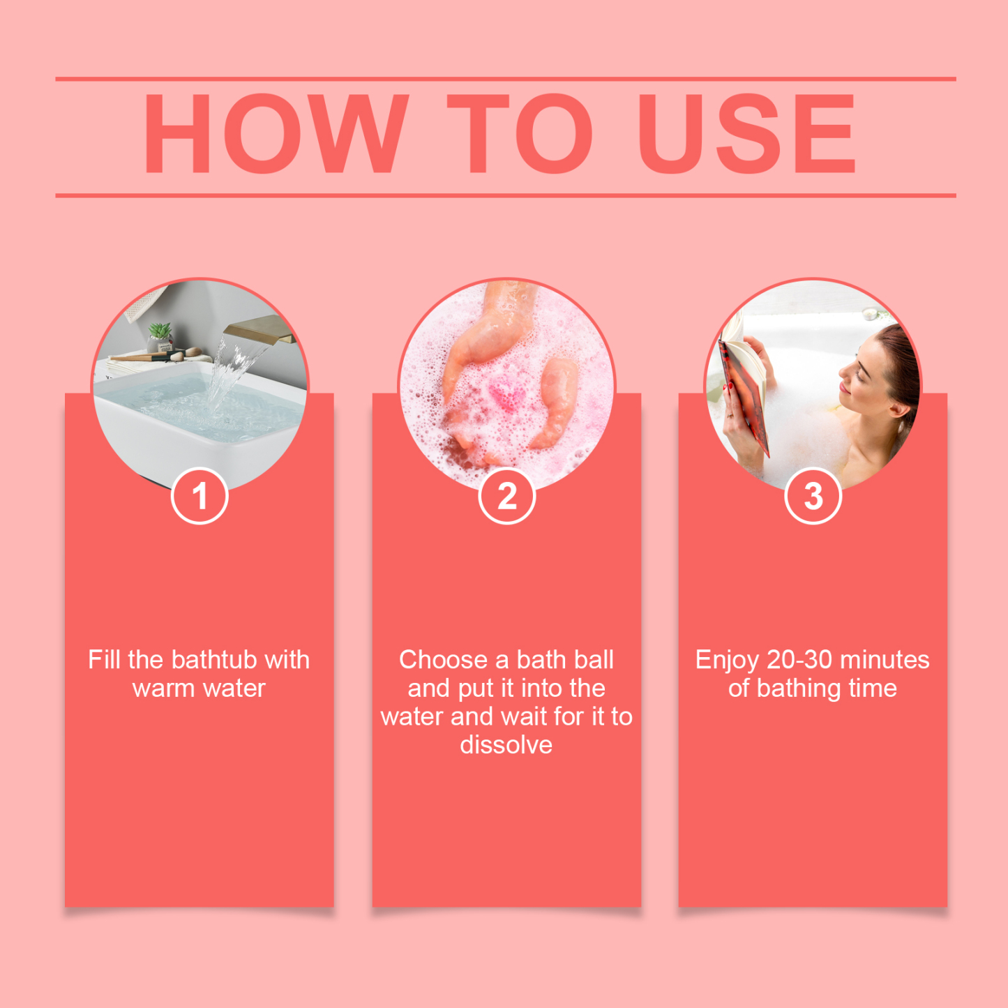 Pawdear Christmas Colorful Bath Ball, Bubble Shower Fragrance Moisturizes Long-Lasting Plant Cleaning Bath Bal-PawDear