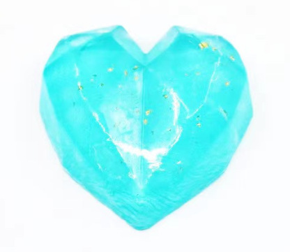 Love Handmade Soap Hand Gift Soap 24K Valentine's Day Gold Foil Soap 50G Wedding Bath Cleaning Love-PawDear