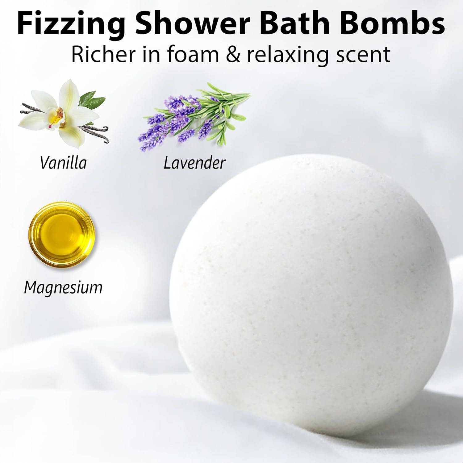 Essential Oil Explosion Ball 100G Solid Color Aromatherapy Bath Salt Spa Bath Bubble Ball-PawDear