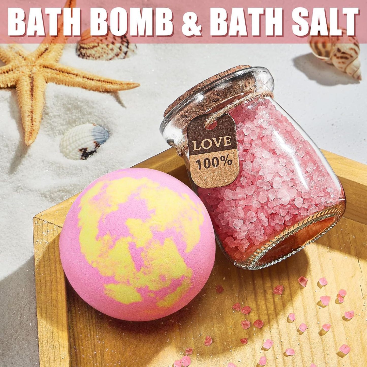 Explosion Blue Green Mixed Color Bath Salt 100G Bath Essential Oil Bubble Bath Ball Bath Salt-PawDear