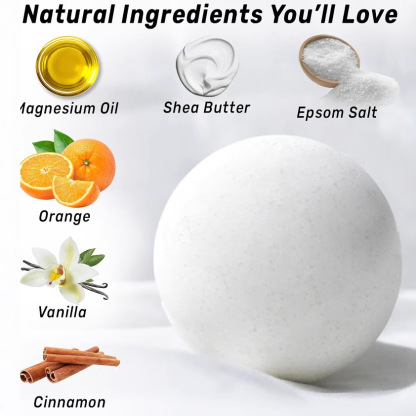 Essential Oil Explosion Ball 100G Solid Color Aromatherapy Bath Salt Spa Bath Bubble Ball-PawDear