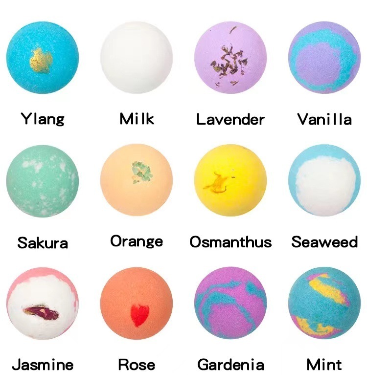 Bath Salt Bubble Bath Bath Salt Fizzer Bathtub Supplies Bath Essential Oil Bath Bombs-PawDear